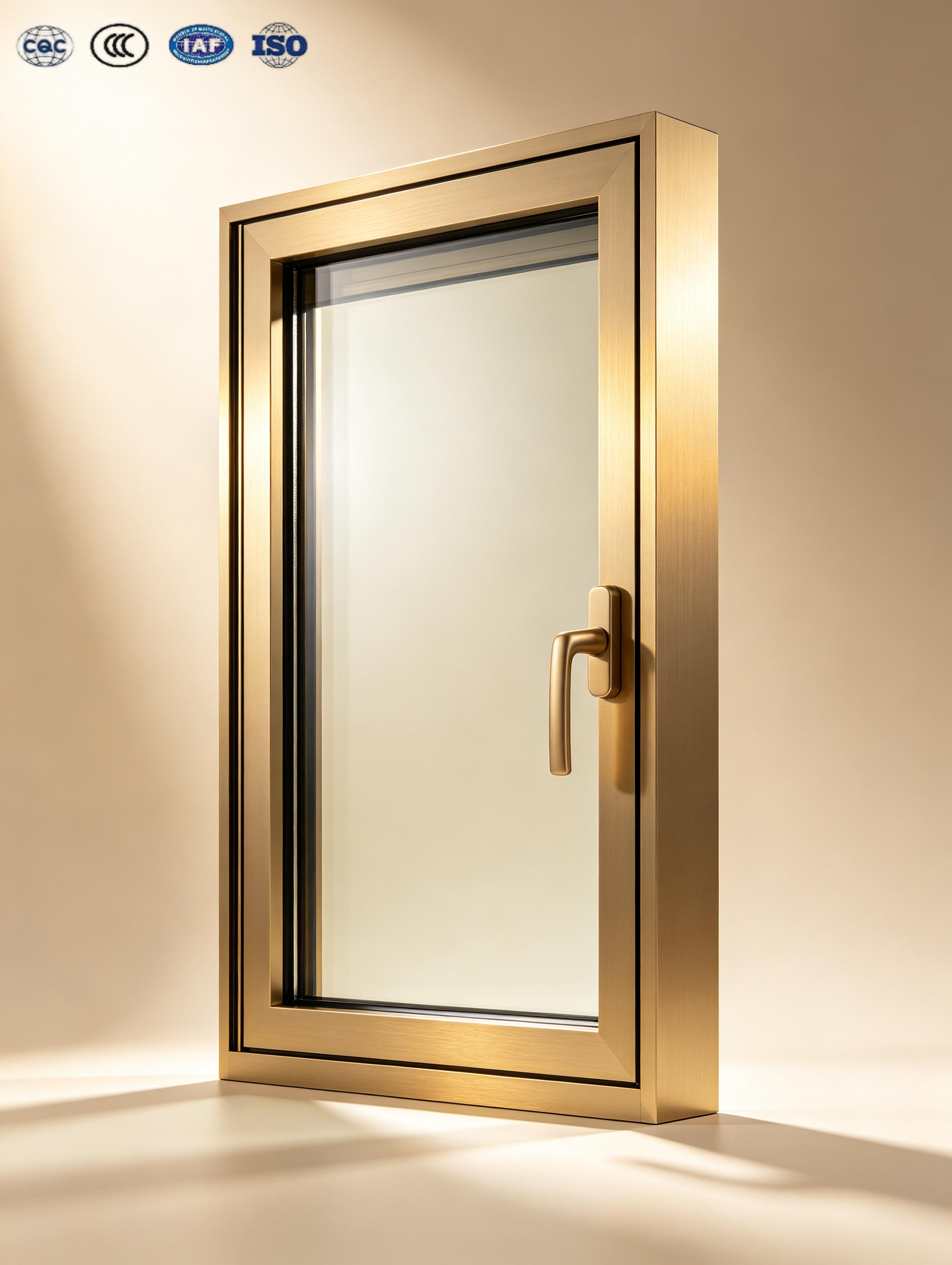 High Quality Waterproof Windproof Aluminum Doors and windows for Container Mobile House Home
