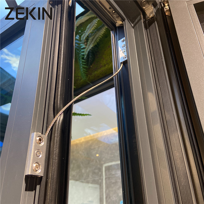 ZEKIN Casement + Tilting Aluminum Windows Double Sound insulation Big Glass Windows