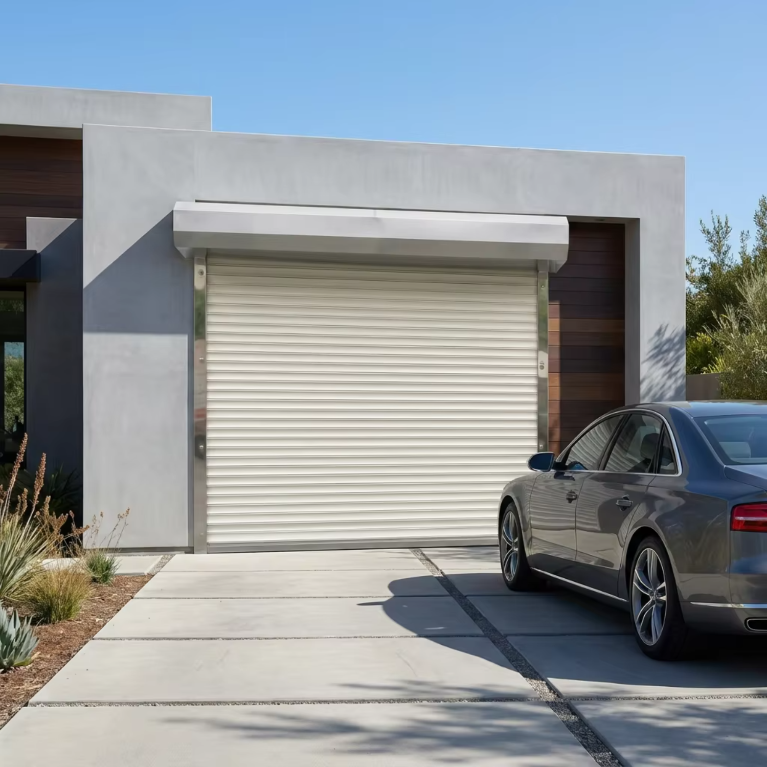 Thickened Durable Security Anti-theft Automatic Roll up Garage Doors Storefront Shop Aluminum Roller Shutter Door