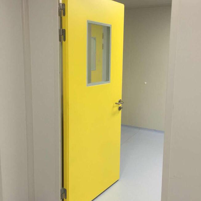 High Quality Modern Sound Insulation Sealed High Speed Aluminum Clean Doors For Hospital Bathroom Workshop Use