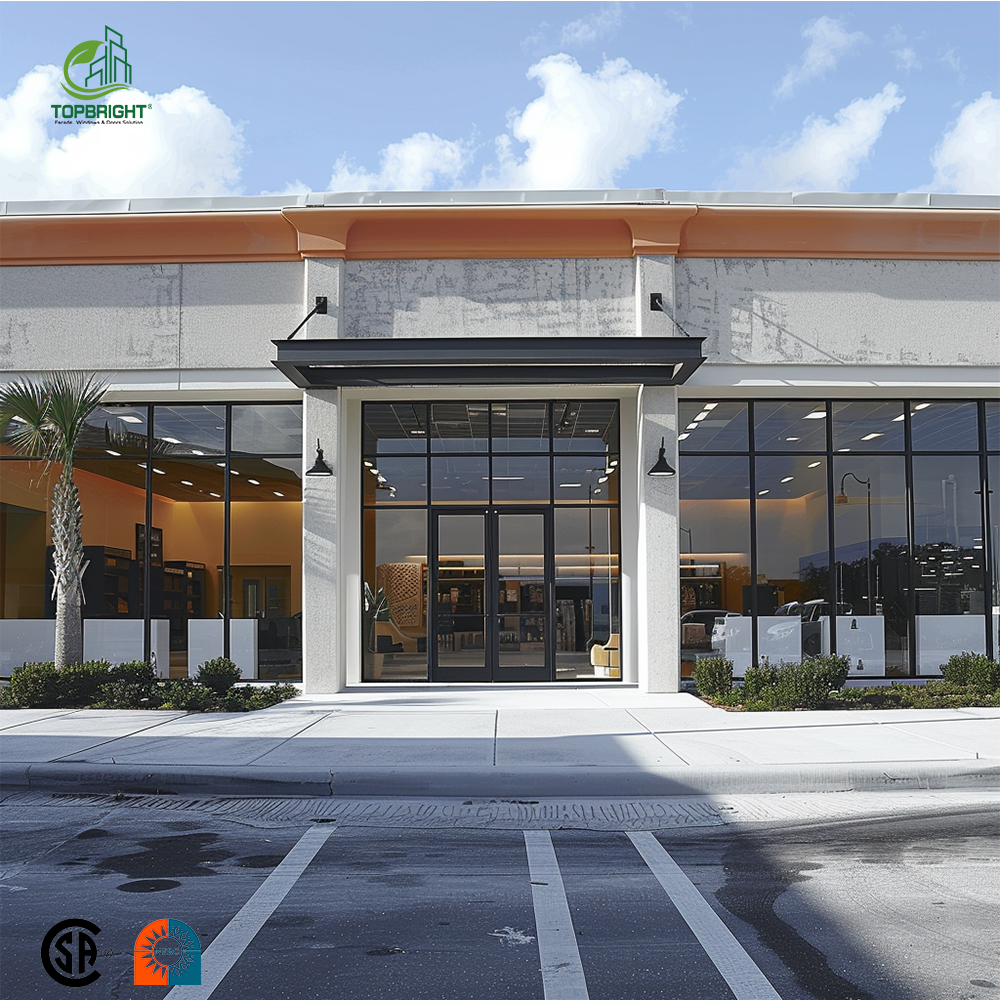 Storefront Entry Door Design