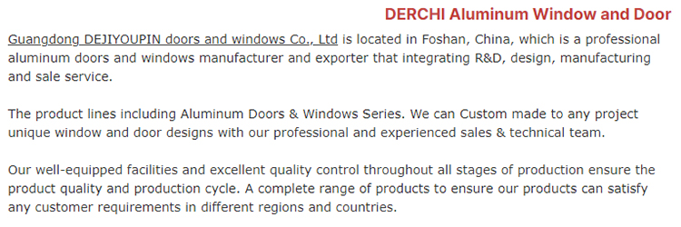 Why Choose DERCHI Advantage 2