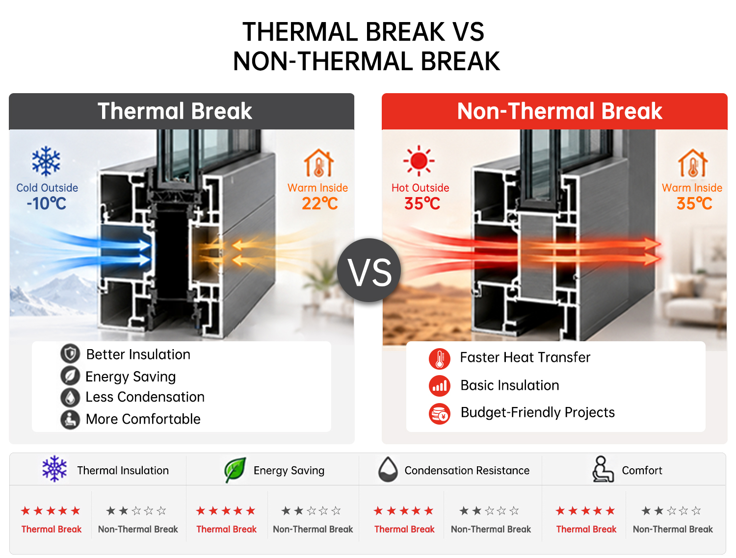Thermal Break System Specifications