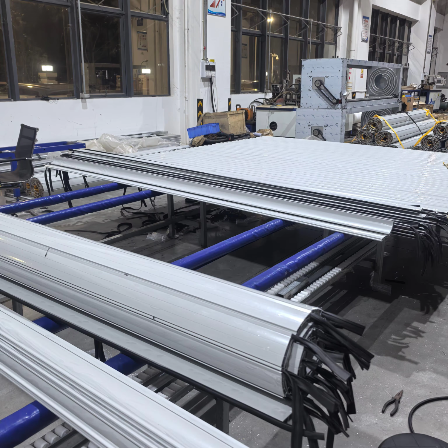 Thickened Durable Security Anti-theft Automatic Roll up Garage Doors Storefront Shop Aluminum Roller Shutter Door