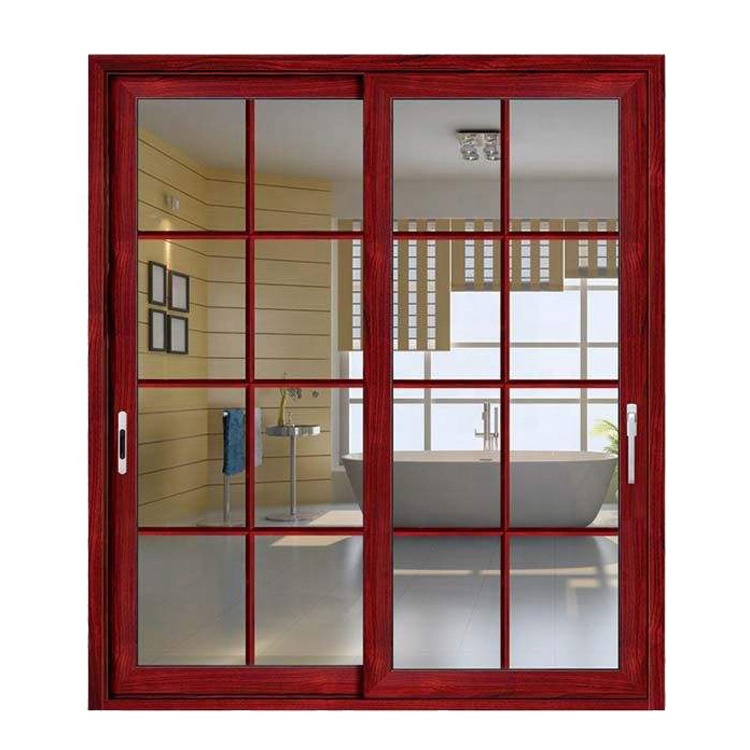 Latest Designs Balcony Sliding Doors Double Glazed Aluminum Sliding Windows and Doors