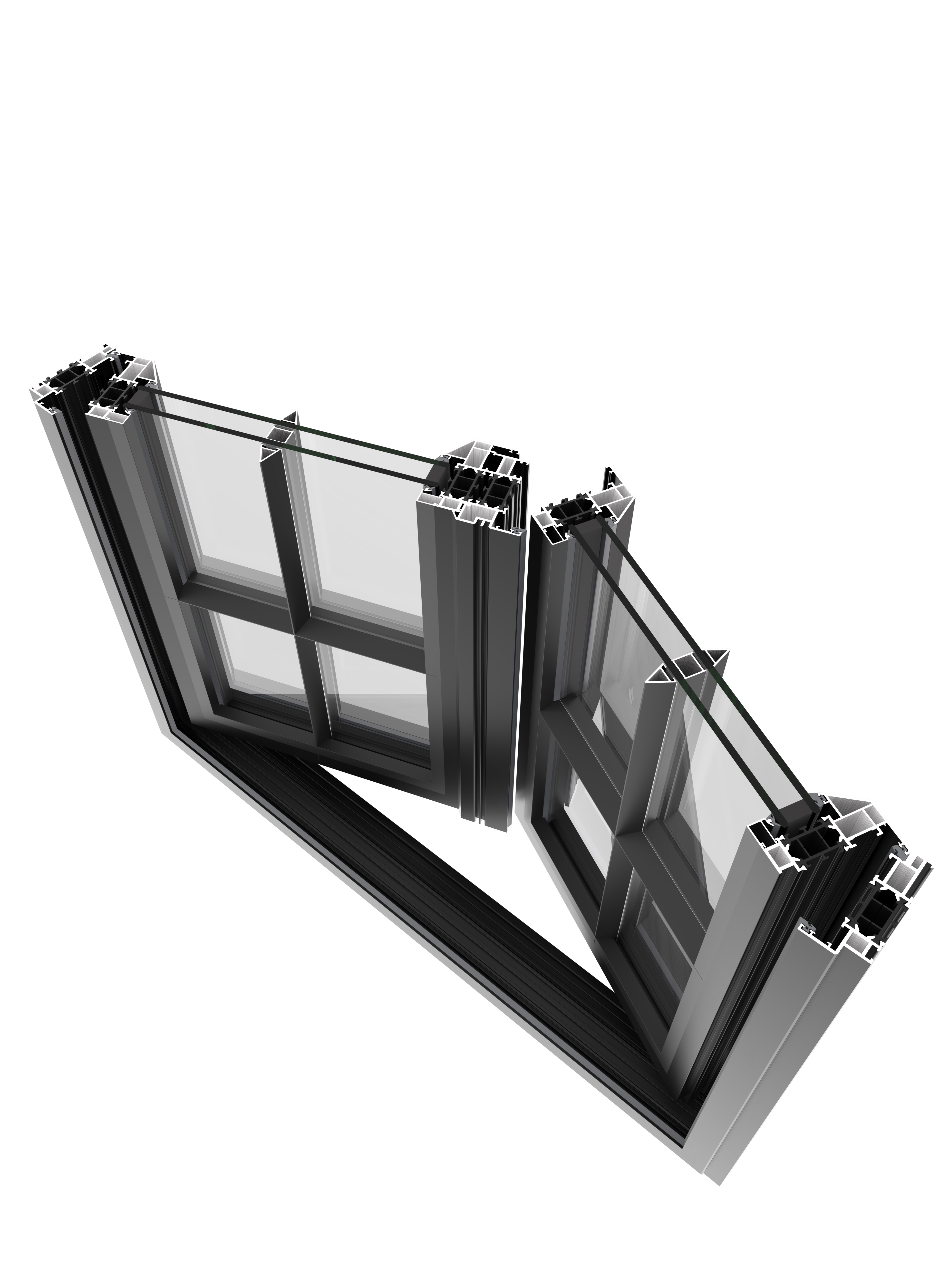 Steel window profile visual 1