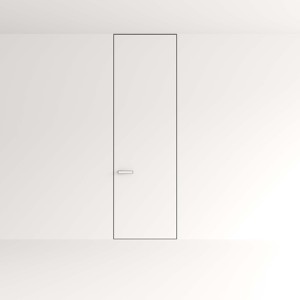 Modern Aluminum Wooden Flush Frameless Door