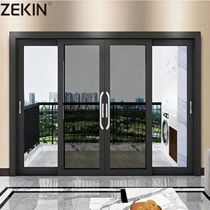 AS2047 NFRC Certification Double Glass Stacker Sliding Patio Doors