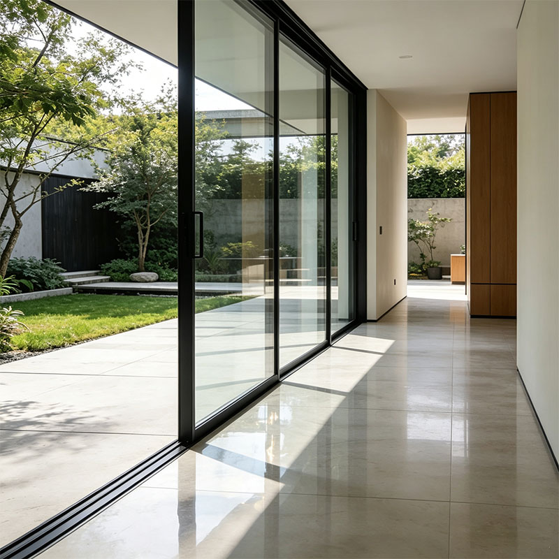 KOJOON Manufacturer House Windows Sliding Bi-Folding Corner Window Reflective Glass Water Proof Aluminum Sliding Window and Door