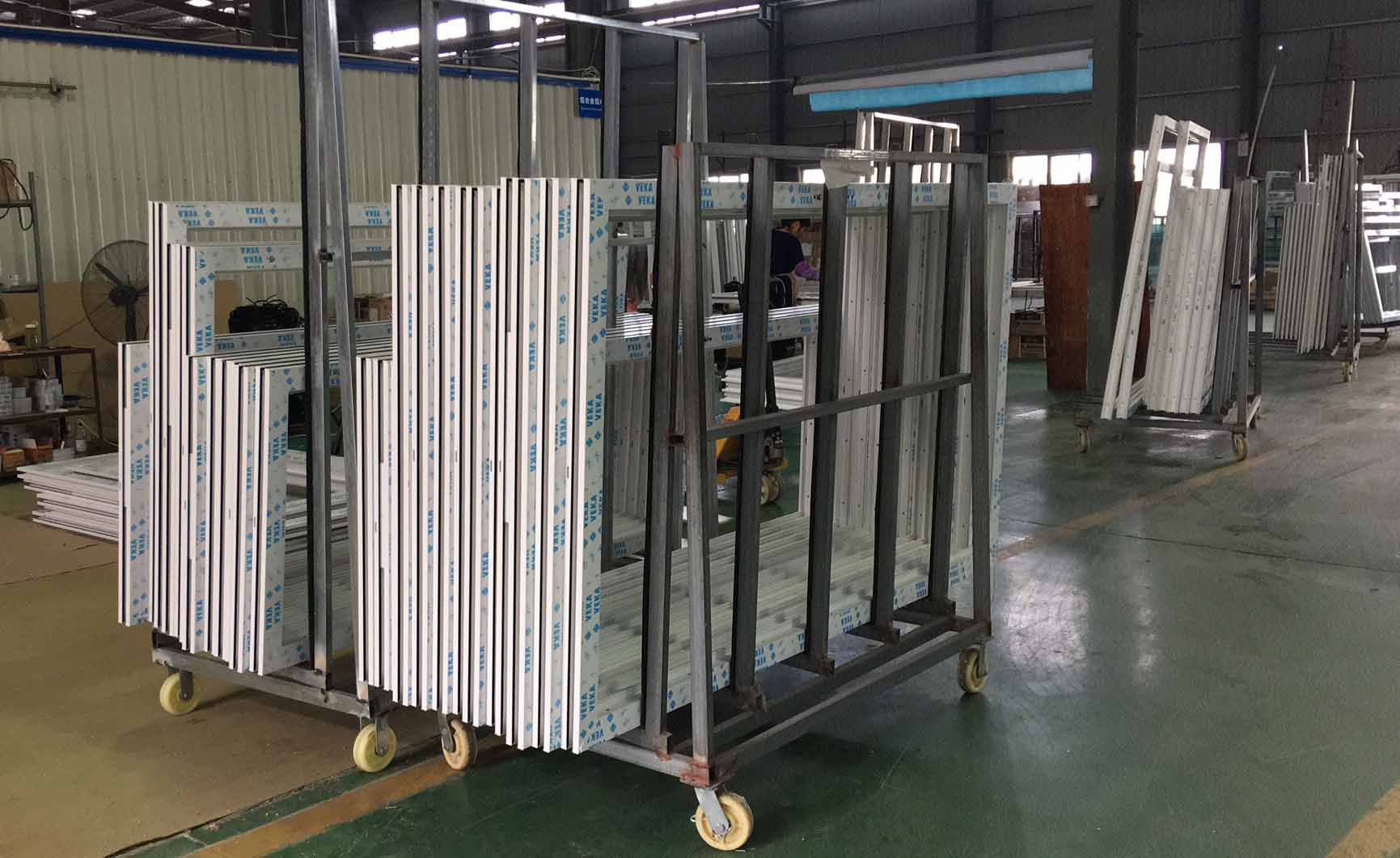 Double Glazing for House Windows, AS2047 AS2088 Two Track Sliding Double Glazed Thermal Break Waterproof Aluminium Windows