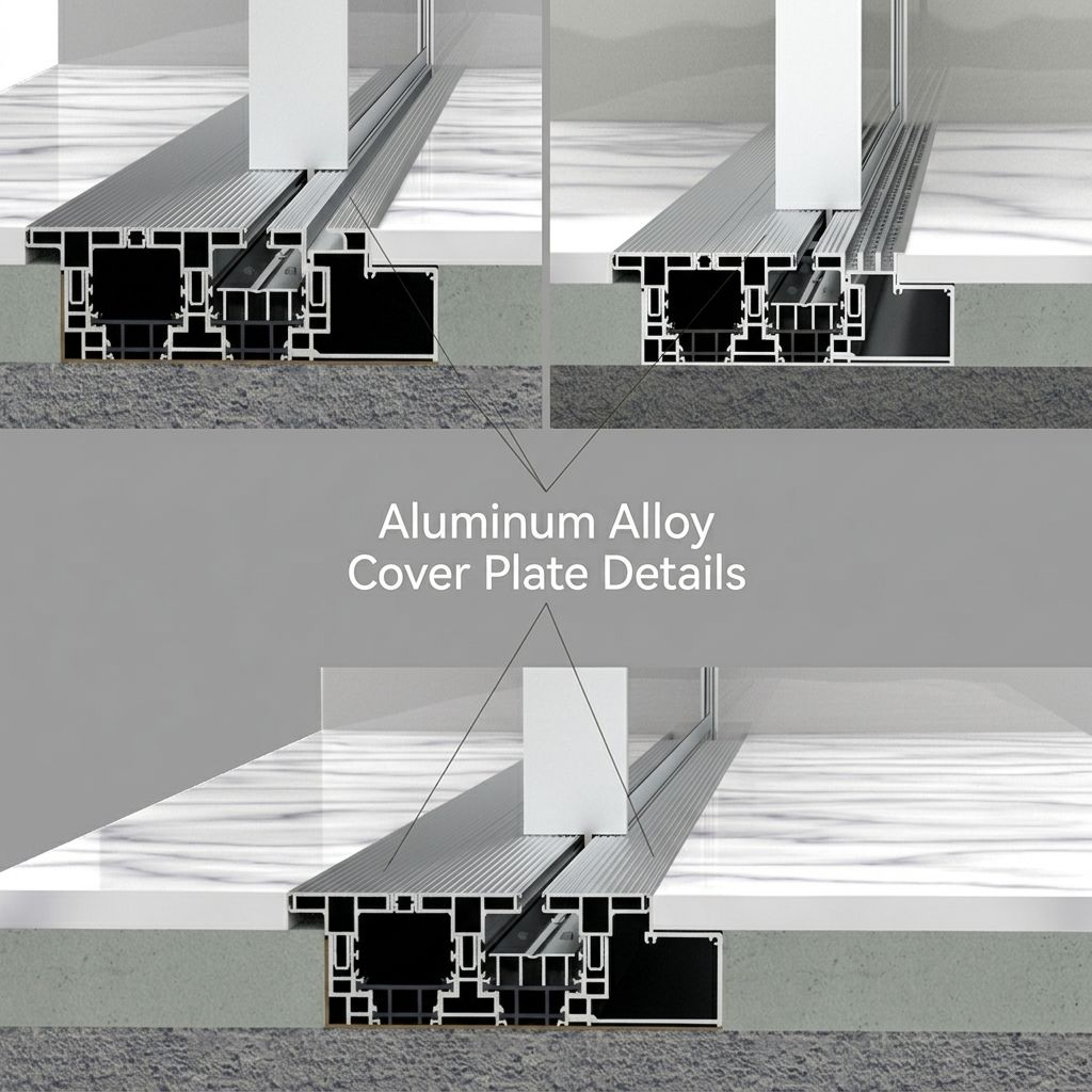 Heavy Duty Aluminum Multi Slide Patio Door for Hotel Luxury Villa German Hardware Ultra Slim Sightline Minimalist Double Glazed