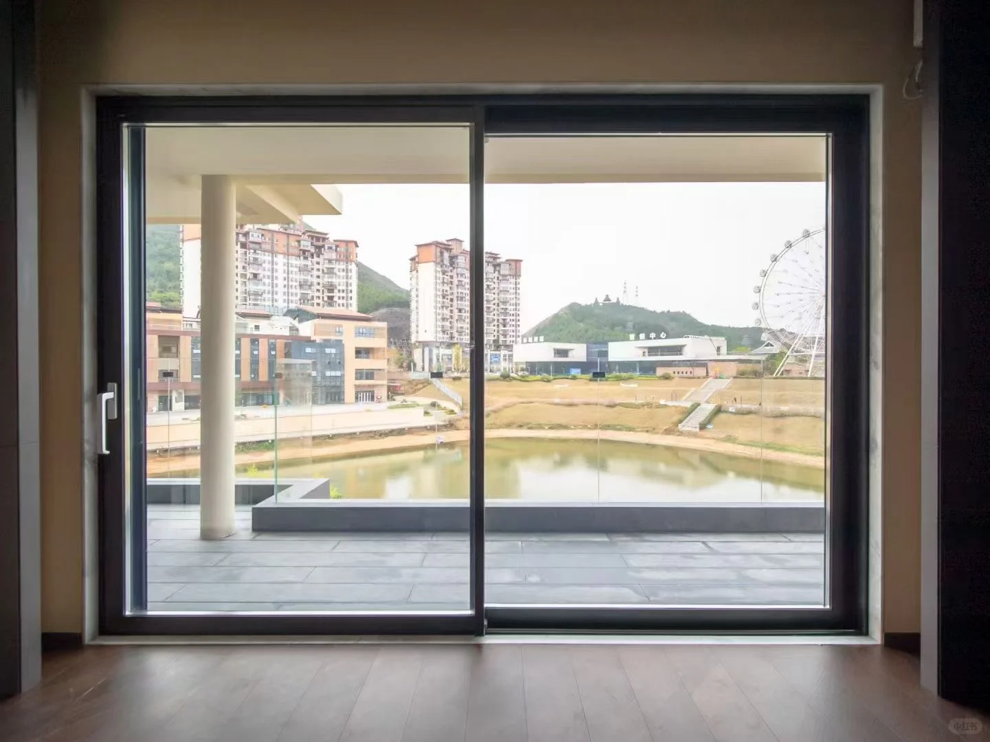 USA Texas Stock Self Pickup Aluminum Sliding Doors for Residence Easy to Install Hurricane Impact Sliding Patio Doors