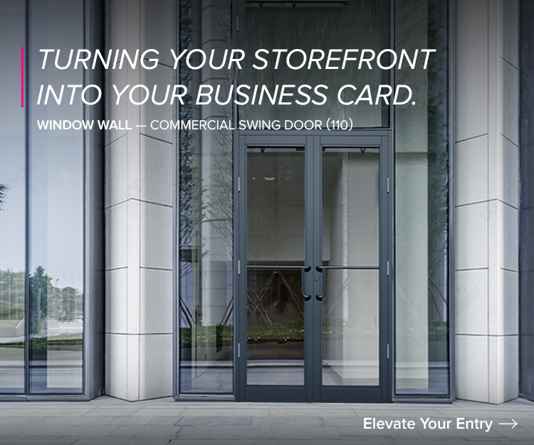 Commercial Storefront Entry System
