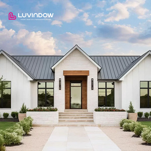 Soundproof Slim Aluminum Exterior Hinged Doors
