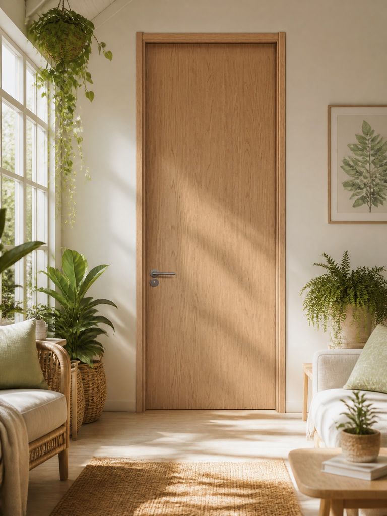 Modern Minimalist Composite Interior Door TH50 Aluminum Alloy Frame Graphene Filled 50mm Door Leaf Soundproof Living Room Hotel