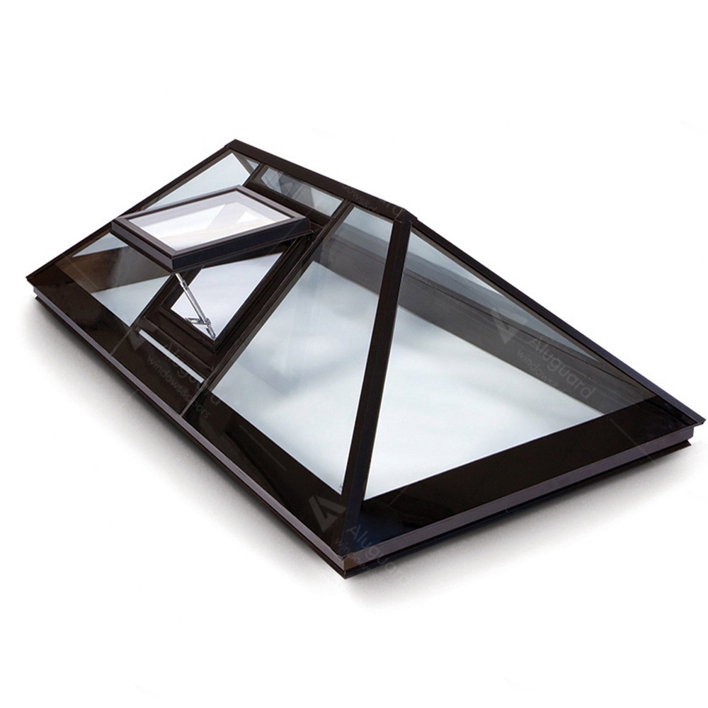 Aluminum Glass Roof Window / Electric Automatic Skylight Window