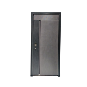 Modern Cast Aluminum Exterior Security Entry Door