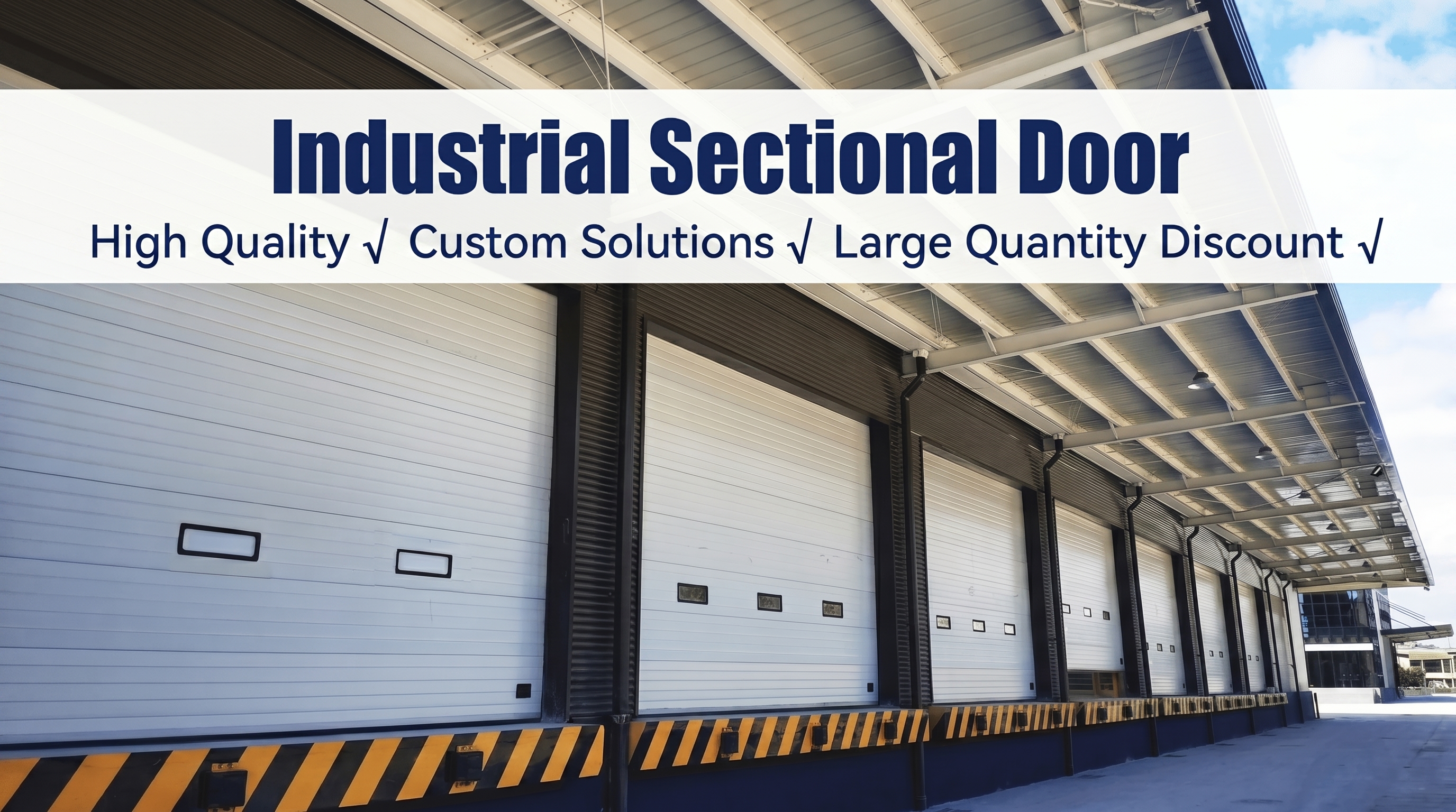 Industrial Sectional Door Feature