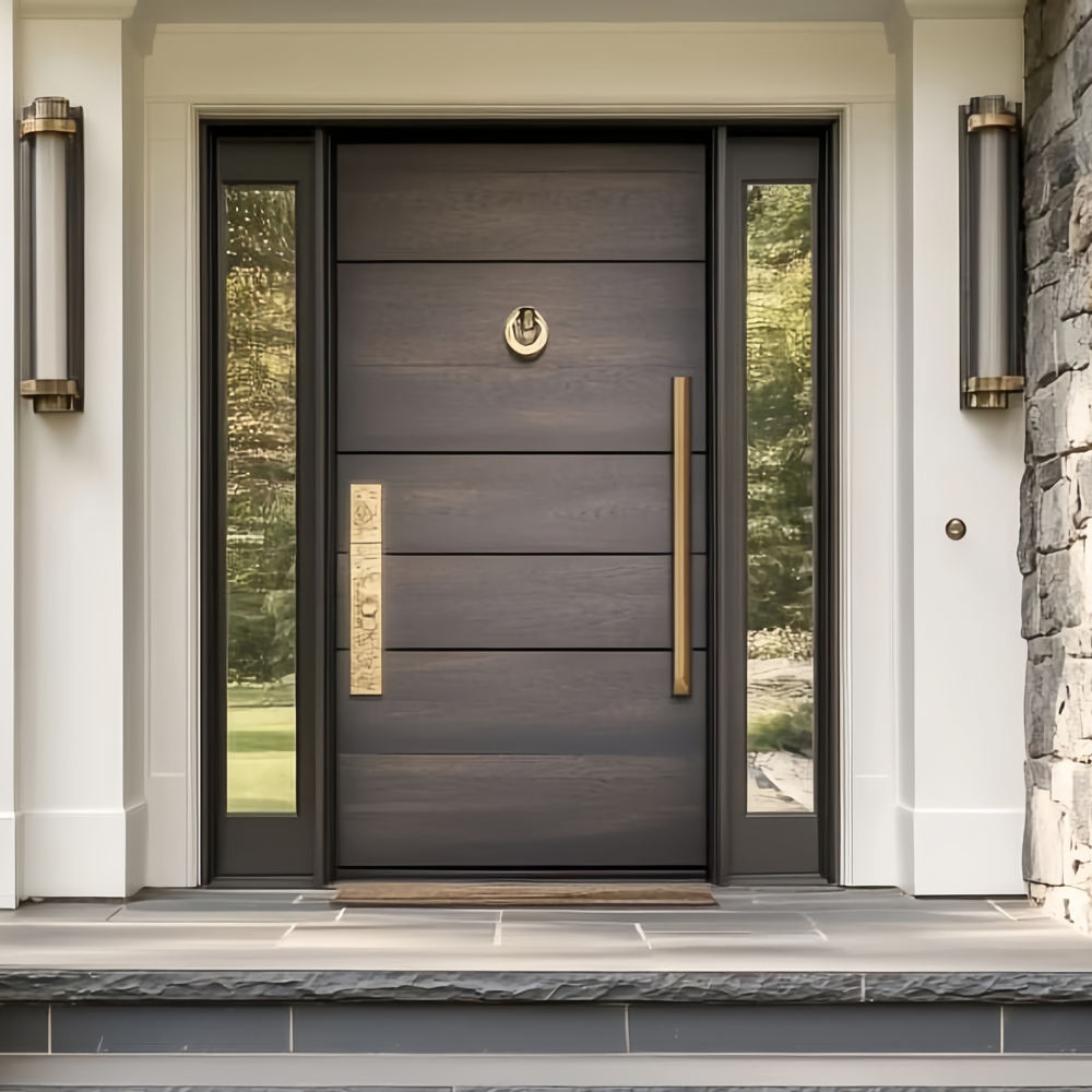 Aluminum Double Glazed Pivot Door