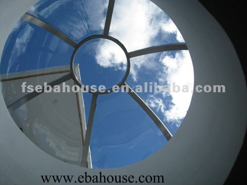 Aluminium Glass Dome Arched windows Glass Awning Window Skylight