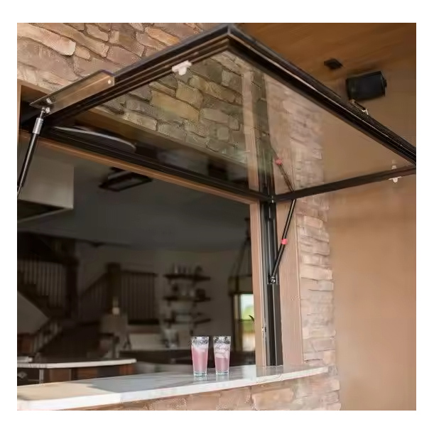 Roof Skylight Bay Window Fix Windows Swing Aluminum Alloy Flip Window Cheap Price