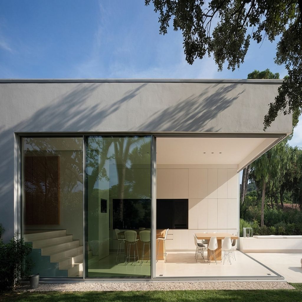 Heavy Duty Aluminum Multi Slide Patio Door for Hotel Luxury Villa German Hardware Ultra Slim Sightline Minimalist Double Glazed
