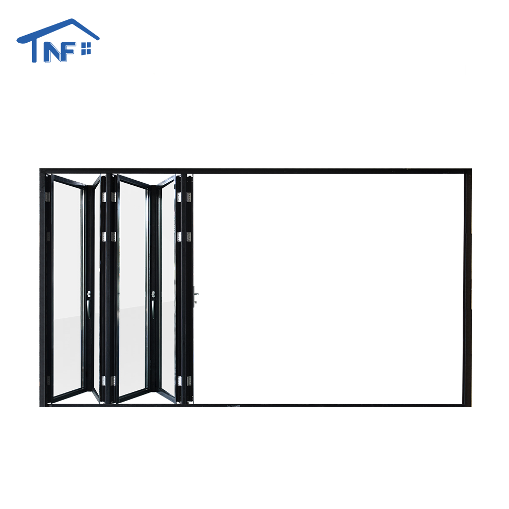NF Aluminum Doors Aluminium Bifold Patio Folding Glass Doors Outswing Energy Efficient Bifold Door