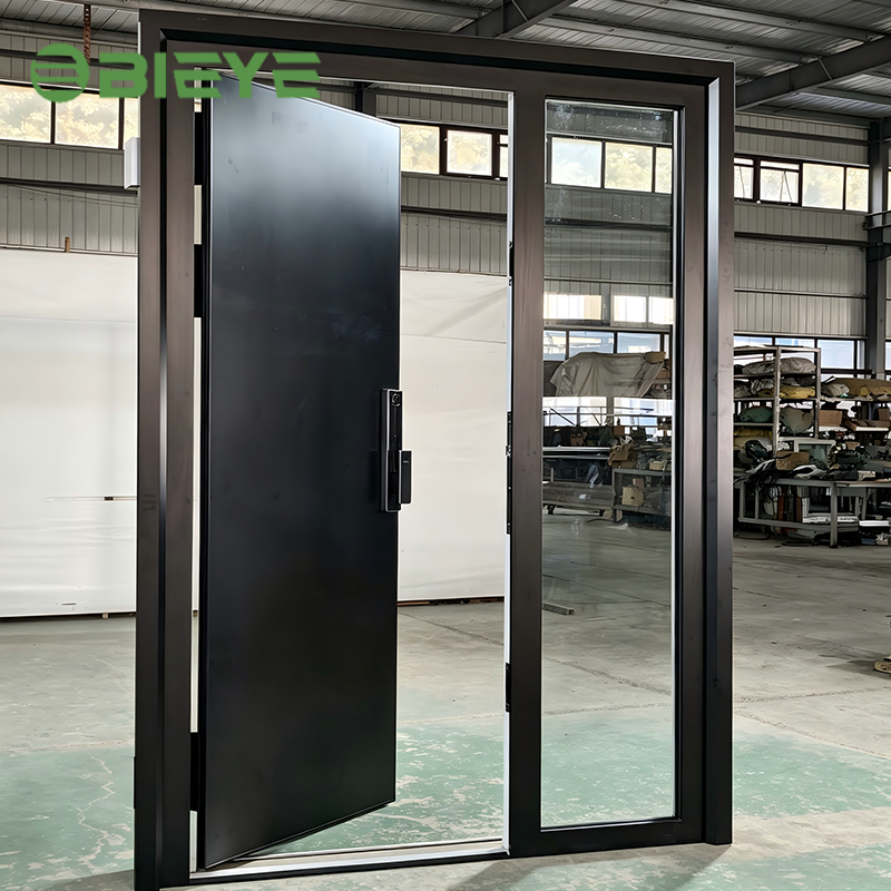 Chemical Resistant Waterproof Aluminum Alloy Door for Laundry Room and Exterior Use with Stable Construction