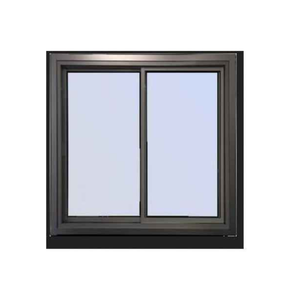 Aluminium Sliding Window Double Glazed windows with Inserted Blinds