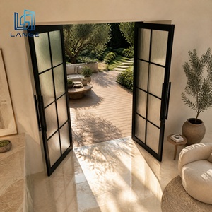 Thermal break aluminum slim frame casement door