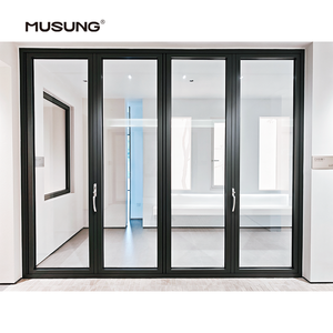 Seaside Hotel Hurricane Proof Aluminum Exterior Folding Doors