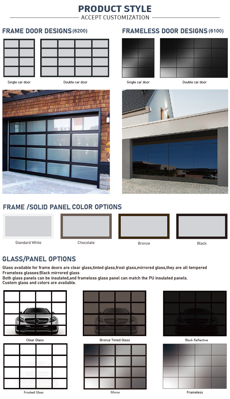 Glass Garage Door Detail 5
