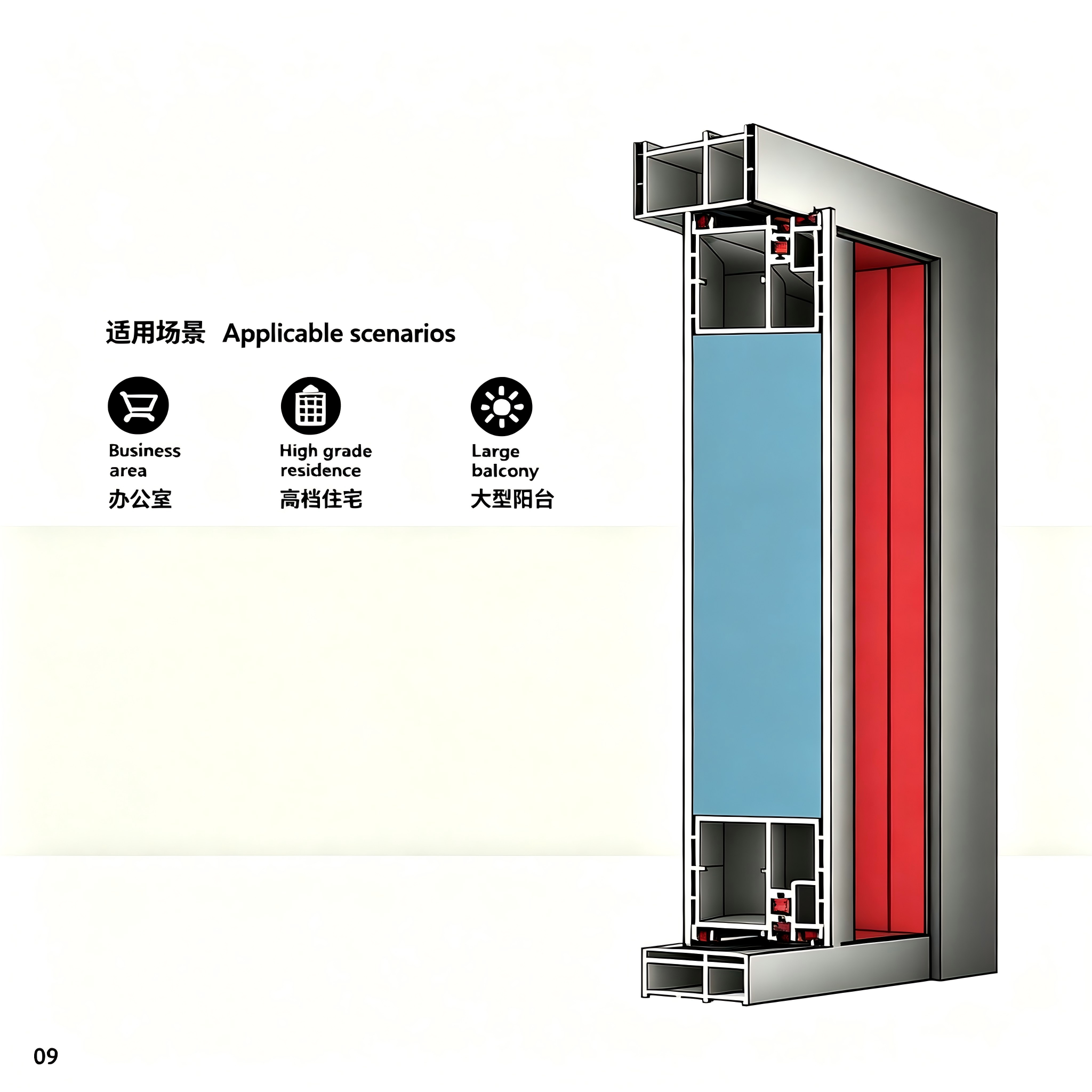Aluminum Pivot Door Oversized Offset Exterior CNC Design Tempered Glass Smart Lock Waterproof Modern Villa China Total Solution