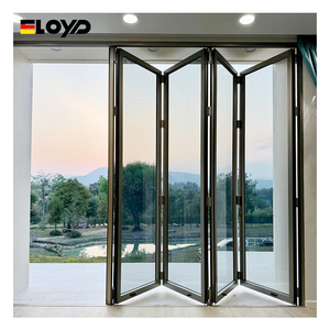 Folding Accordion Aluminum Glass Door