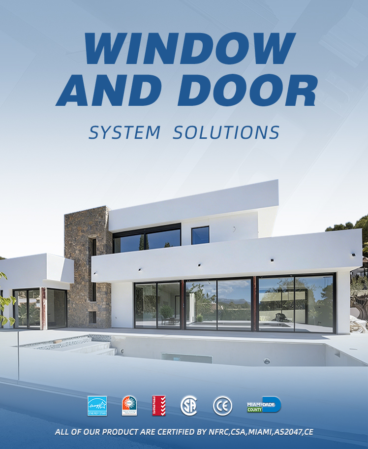 Aluminium single double hung windows feature 1