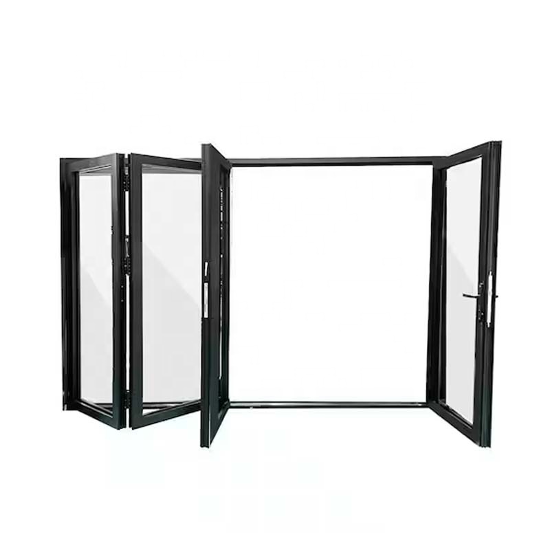 Customized Soundproof Huge Mobile Folding up Glass Center Pivot Size Aluminum Door Sliding Window for Villa