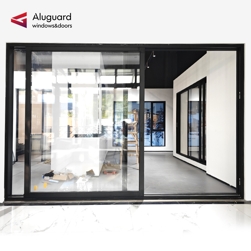 Retractable Screen Sliding Door Aluminium Sliding Door with Screens Mesh