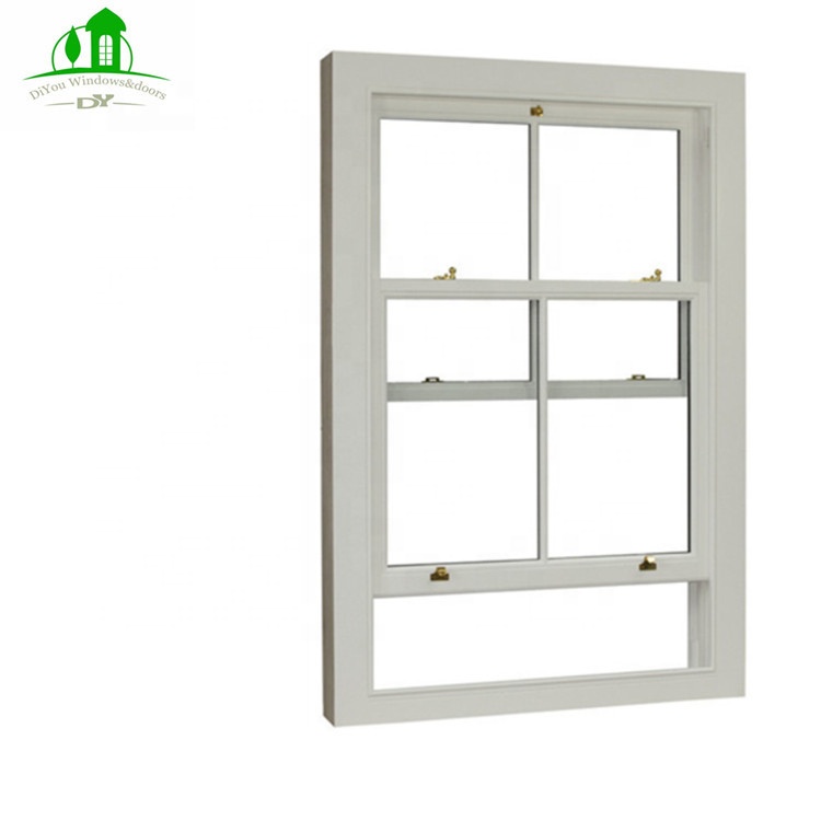Best Selling Aluminum up and Down Soundproof Window with Grill Inserts Customizable Color 5 Year Warranty for Decorative House