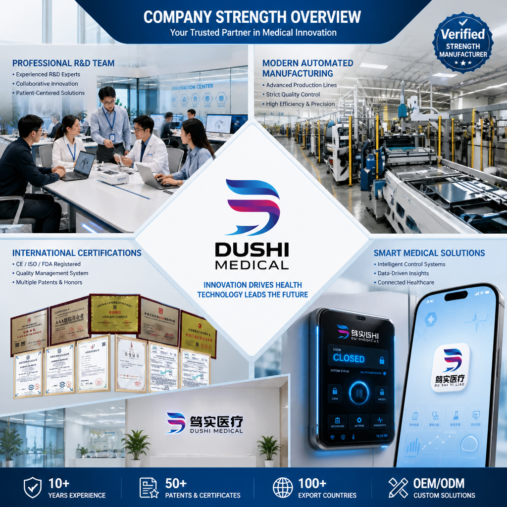 Dushi Custom Wood Grain Aluminum Alloy Double Swing Door Large Size Observation Tempered Glass Window Modern Antibacterial