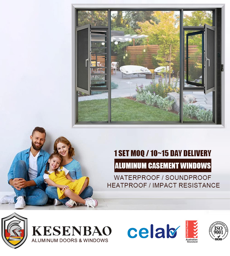 Aluminum Casement Door Feature