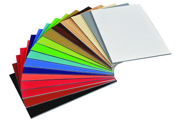 Industrial-Style Alucobond Door Panel 3MM/4MM Thick Aluminum Composite 1220mm*2440mm Heat Insulation Anti-Static Building A2 B1