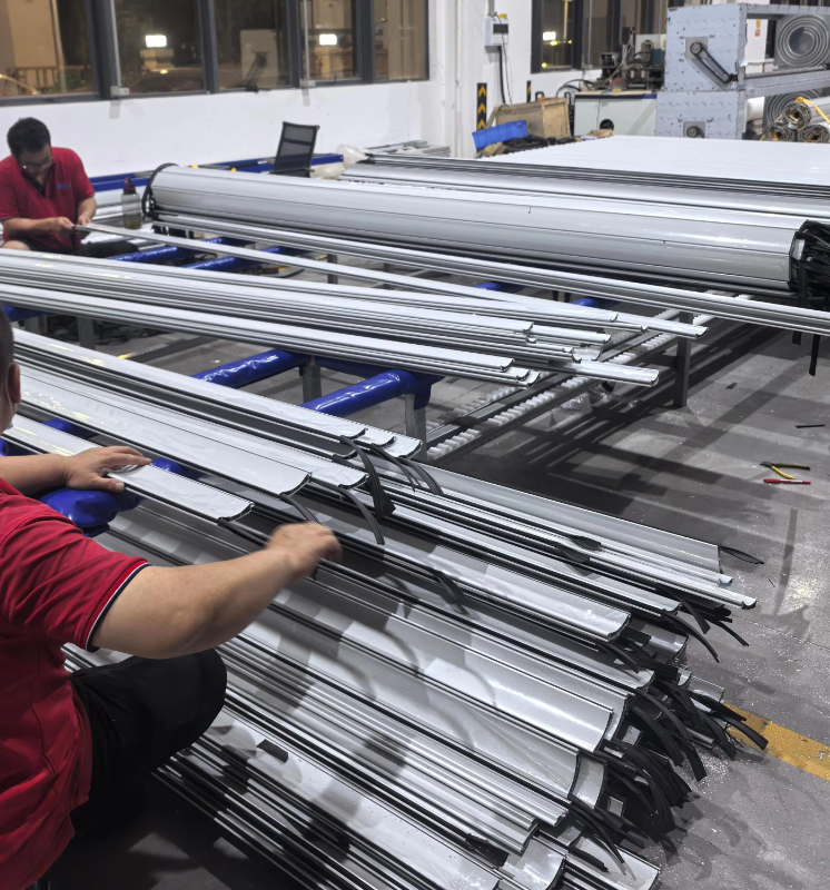 Thickened Durable Security Anti-theft Automatic Roll up Garage Doors Storefront Shop Aluminum Roller Shutter Door