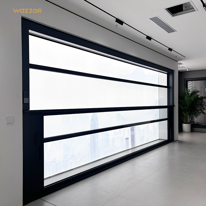 Wazzor Thermal Break Window Wholesale American Style Aluminum Double Hung Window Sash Lift up Vertical Sliding Window