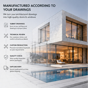 Custom Aluminum Storefront Doors and Windows for Retail Shops, Restaurants, Hotels, Shopping Centers and Commercial Entrances