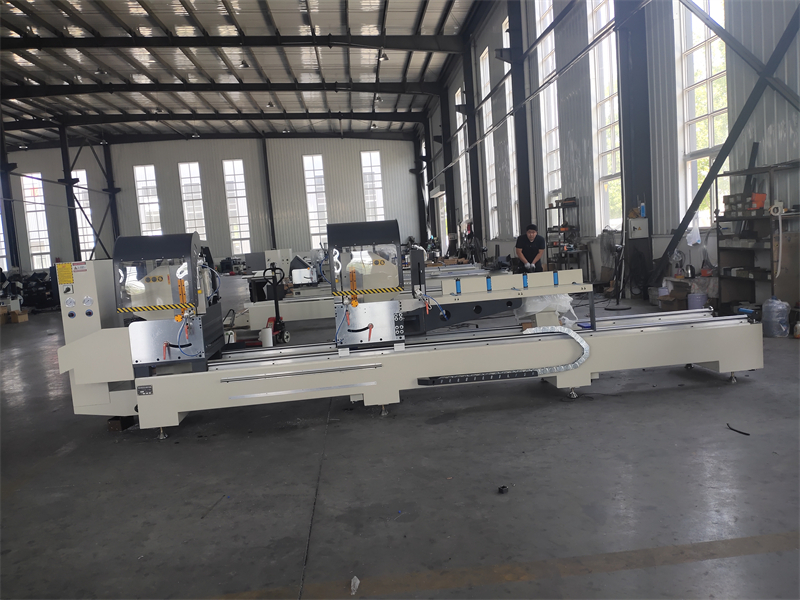 Complete Set Aluminium Door and Window Making Machine/80-100 Windows/8hours/aluminium Window Frame Making Machine Equipment