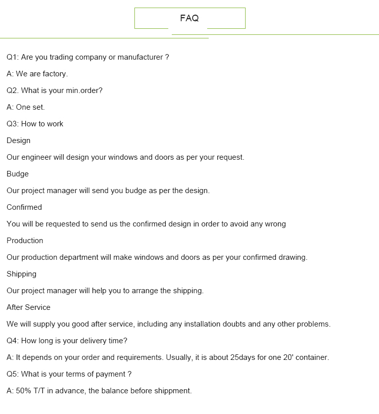 Factory FAQ Support