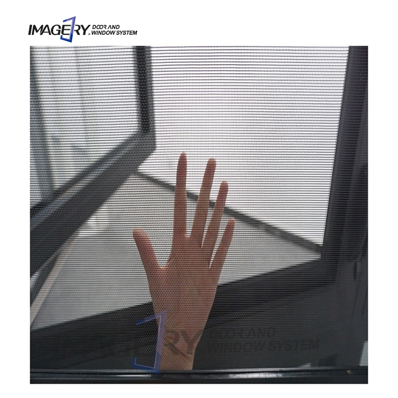 Aluminum Hand Crank Casement Window Commercial Shop Front Storefront Office Mall Showroom Clinic Reception Project Supply