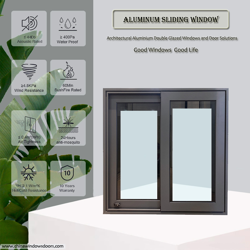 Aluminium glass sliding windows overview