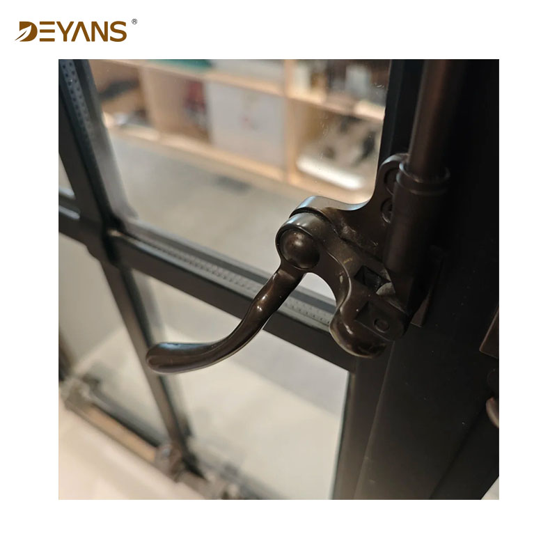 French Style Arched Aluminum Windows, Crittall Design for European Homes