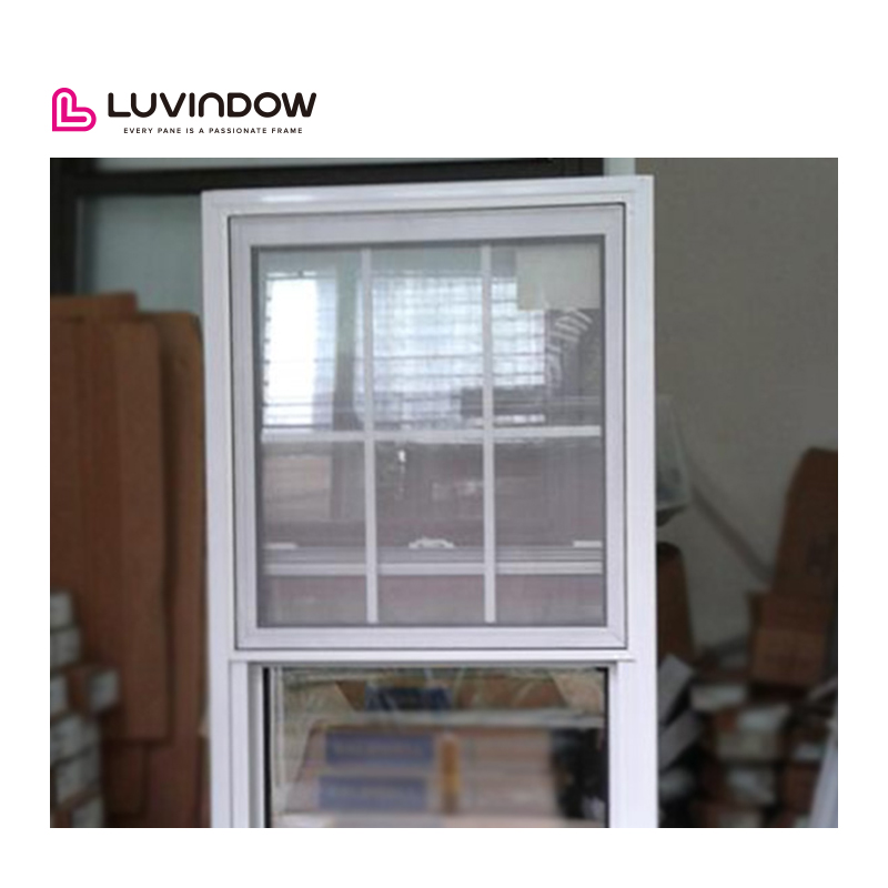 American Style Double or Single Hung Sash Aluminum Window Vertical up Down Sliding Windows